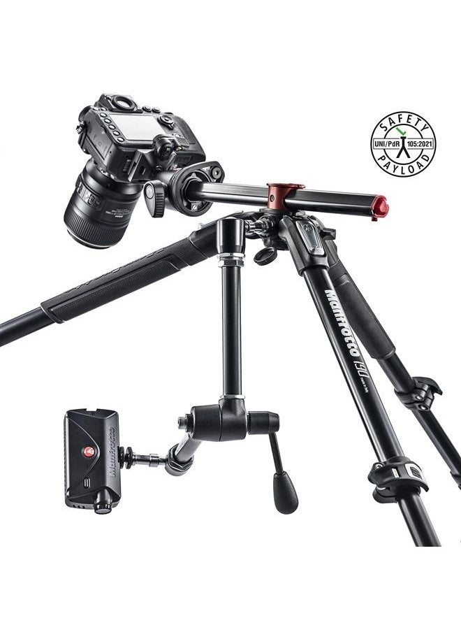 MT190XPRO4 Aluminum 4-Section Tripod,Black - pzsku/ZFCD55A8725A3FCD9B016Z/45/_/1686753941/dc20cb8b-a01b-4ee9-8c69-f74b22ca68a2