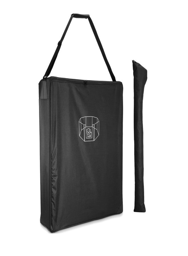 Kasla Dog Playpen Storage Bag,Suitable for Foldable Exercise Pet Playpen,RV Dog Fence Bag for Travel-Fits 32" H 8 Panels and 9 Stakes-28.3" L x 7.9" W x 32.6" H - Image 1