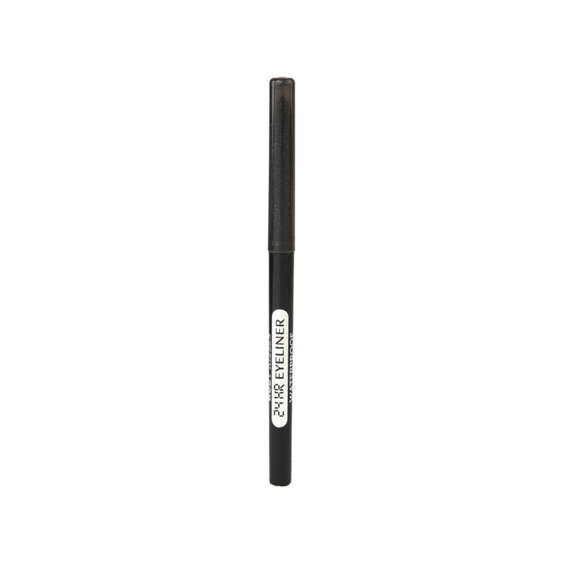 Ruby Kisses Pencil Eyeliner, Retractable Eyeliner, Waterproof, Smudge-Proof Eye Makeup, High Pigmented, 24H Long Lasting Eyepencil (Glitter Black) - Image 2