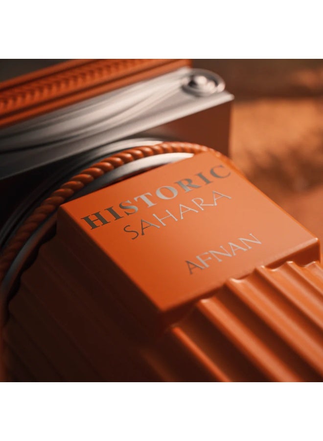 Afnan Historic Sahara Eau de Parfum 100ml for Men – Warm Spicy Oriental Fragrance with Bergamot, Cinnamon & Cardamom – Vanilla, Tonka, Musk & Praline – Long Lasting Luxury Scent - Image 5
