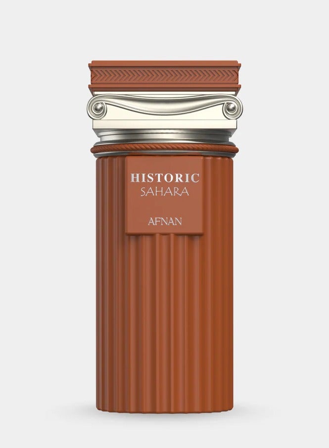 Afnan Historic Sahara Eau de Parfum 100ml for Men – Warm Spicy Oriental Fragrance with Bergamot, Cinnamon & Cardamom – Vanilla, Tonka, Musk & Praline – Long Lasting Luxury Scent - Image 2