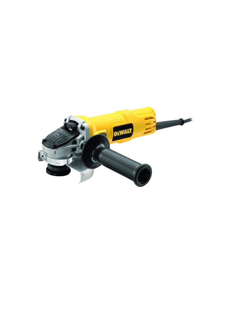 DEWALT DeWalt 115mm, 730W Slide Switch Angle grinder, Yellow/Black, DWE4010-B5, 3 Year Warranty  - Image 1
