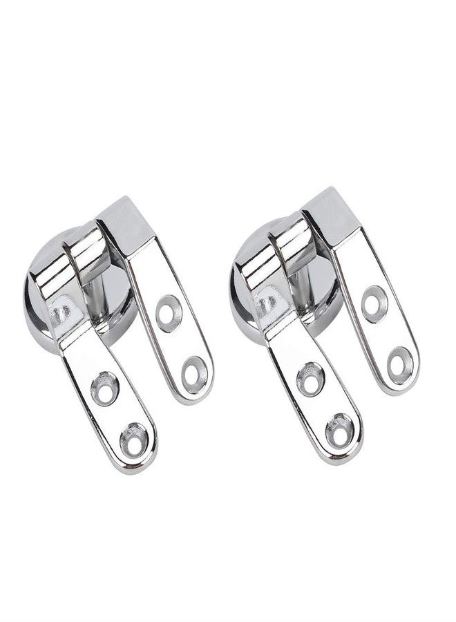 Garosa Universal Zinc Alloy Toilet Seat Hinges Repair and Replacement Kit for Toilet Lid with Screws and Accessories - Image 2