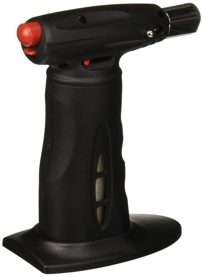 BonJour Chef’s Tools Butane Culinary / Crème Brûlée Torch, Black Aluminum - Image 2