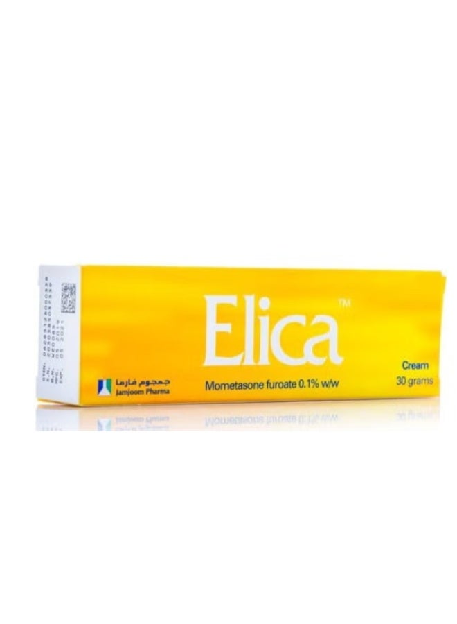 Elica cream reduces Eczema, Dermatitis, 30 gm
