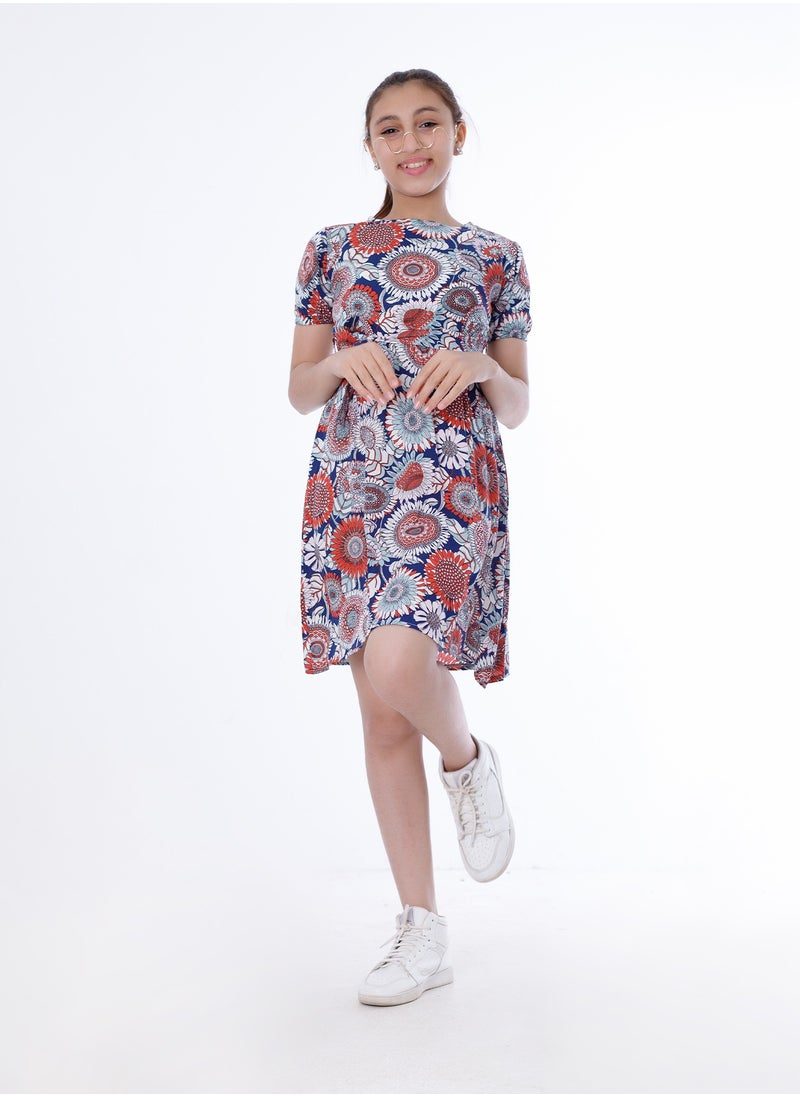 BEBO - Girls Dress Blue - Image 1