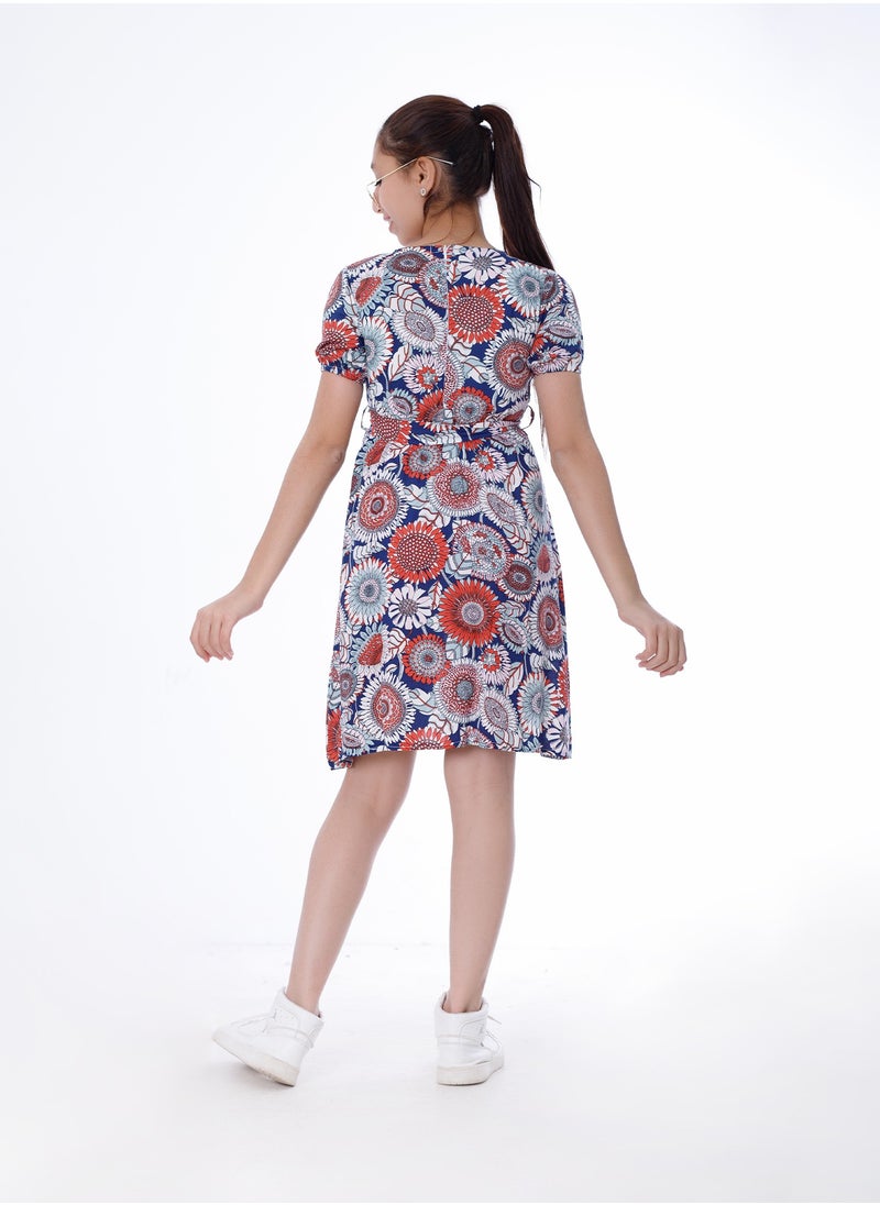 BEBO - Girls Dress Blue - Image 1