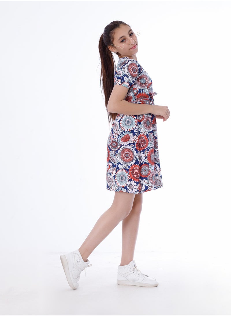 BEBO - Girls Dress Blue - Image 1
