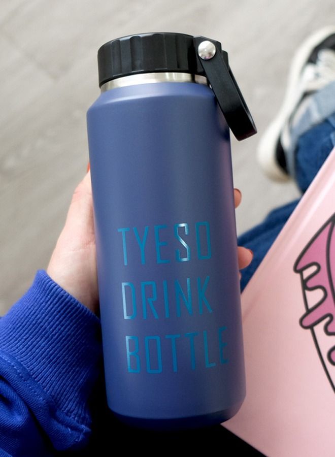 TYESO 500ml Leak-proof Lid Insulated Water Bottle Stainless Steel Vacuum Flask - Image 3
