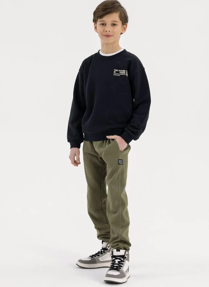 مينوتي Kids Boys  Panelled Joggers