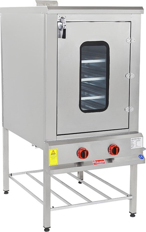 Himaksan Industrial Single Door 75X100 Natural Gas Cake Pastry Oven 