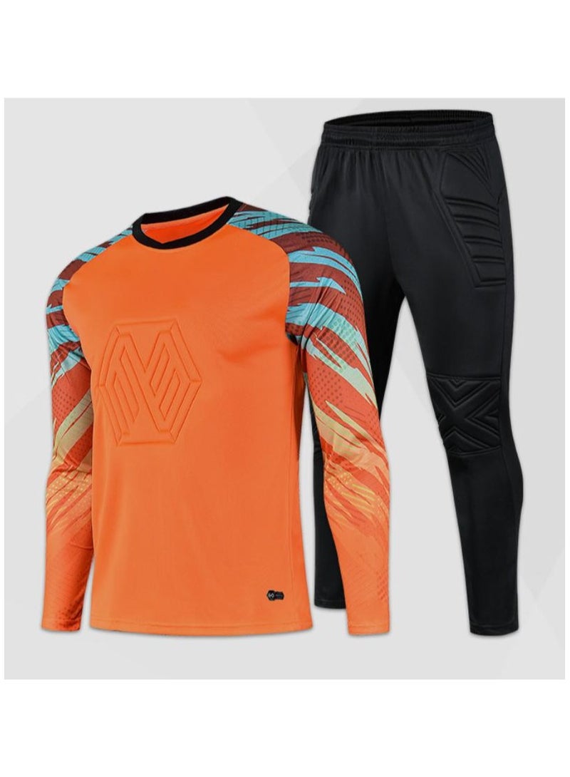 KUYING Goalkeeper Uniform With Long Sleeves 
