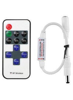Mini RF Wireless Led Remote Controller Led Dimmer Controller For Single Color Light Strip SMD5050/3528/5730/5630/3014