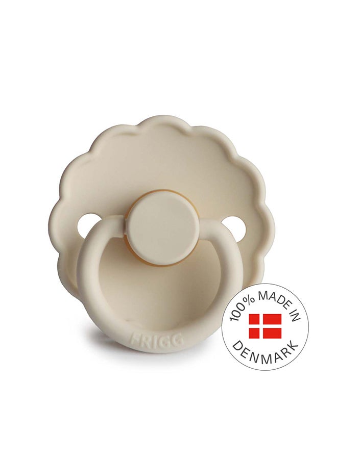 FRIGG Daisy Latex Baby Pacifier 6-18M 1-Pack Cream - Size 2 - Image 3