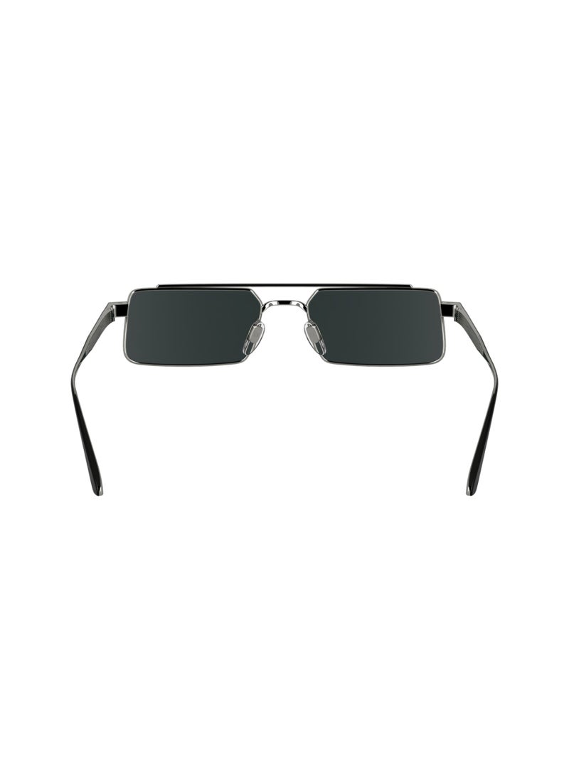 CALVIN KLEIN - FULL RIM METAL METAL CALVIN KLEIN SUN CK24111S 5518 (002) MATTE BLACK - Image 1