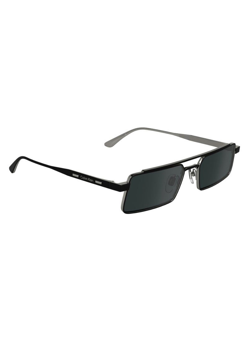 CALVIN KLEIN - FULL RIM METAL METAL CALVIN KLEIN SUN CK24111S 5518 (002) MATTE BLACK - Image 1