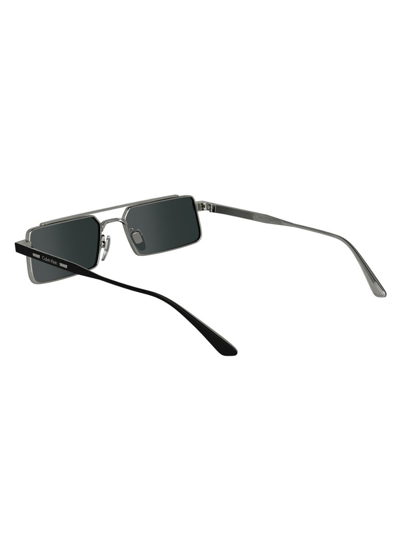 CALVIN KLEIN - FULL RIM METAL METAL CALVIN KLEIN SUN CK24111S 5518 (002) MATTE BLACK - Image 1
