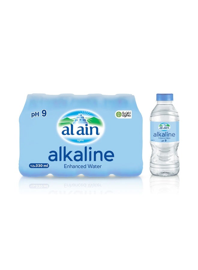 Al Ain Alkaline Enhanced Water 330ml × 12 Pieces - Image 1