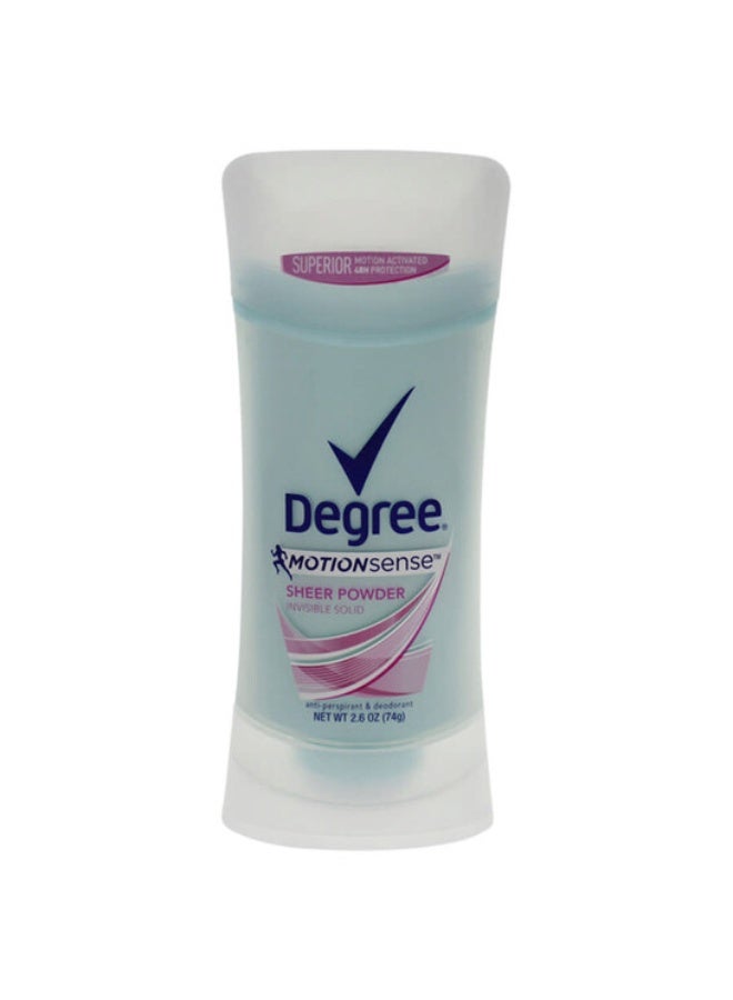 Degree Advanced Protection Antiperspirant Deodorant Sheer Powder for 72-Hour Sweat & Odor Control for Women, with Body Heat Activated Technology, 2.6 oz