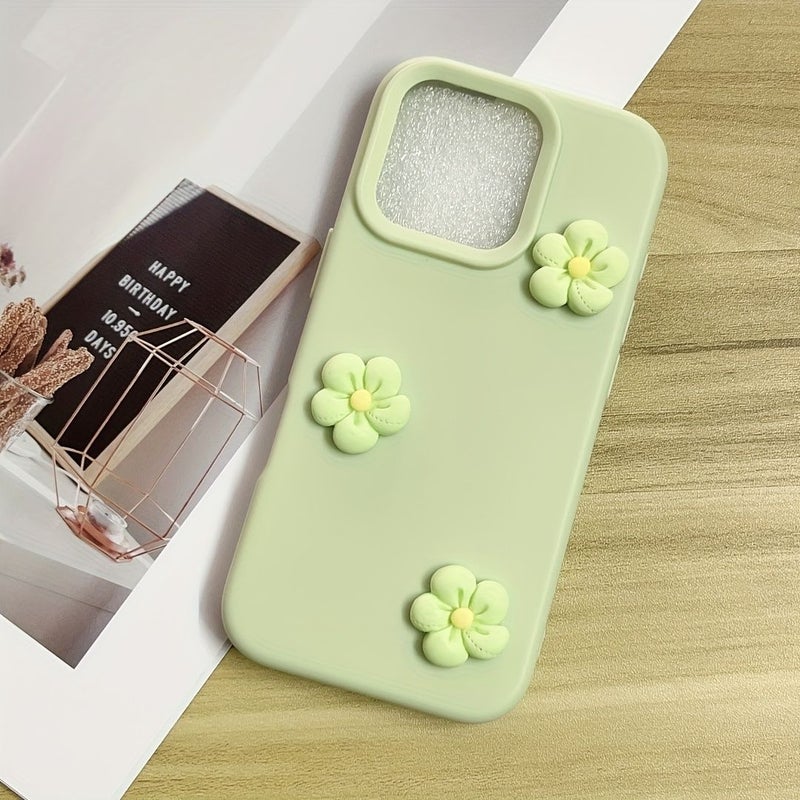Light Yellow Daisy Flower Phone Case For iPhone 13 Cute Girly Protector - Image 5