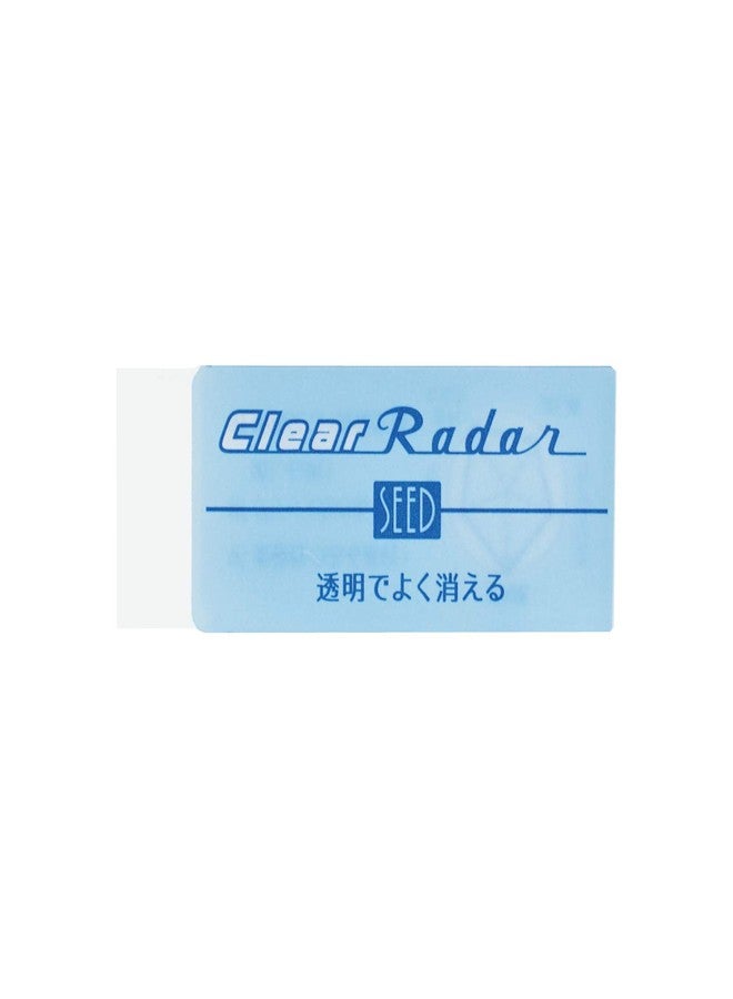 سيد Seed EP-CL100-40P Clear Radar 100، عبوة من 40 قطعة، PVC شفاف - Image 3