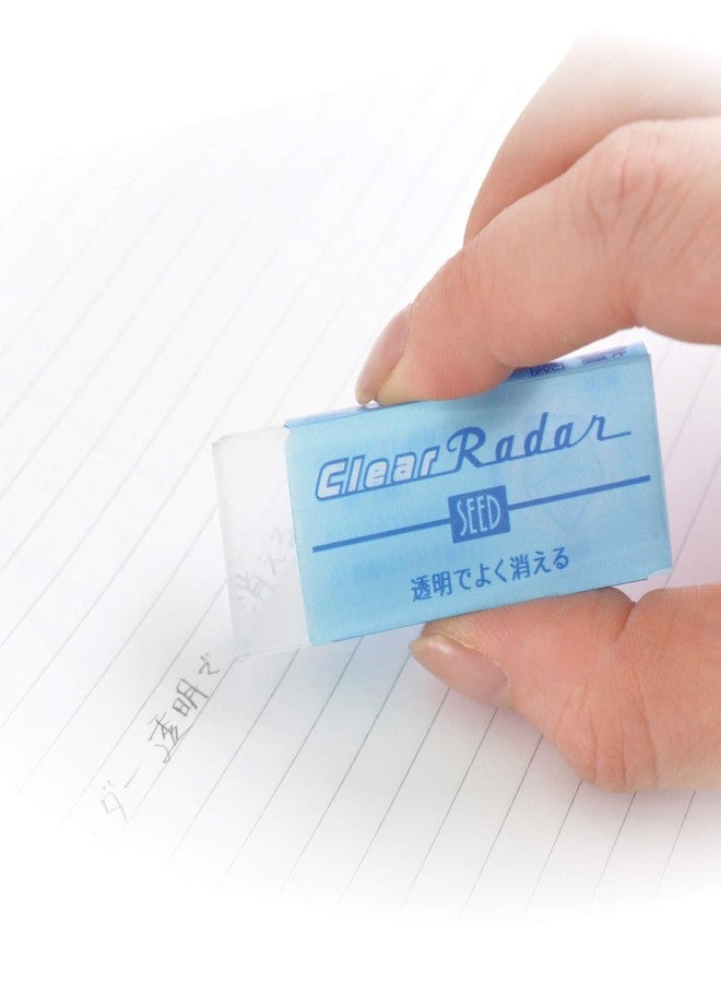 سيد Seed EP-CL100-40P Clear Radar 100، عبوة من 40 قطعة، PVC شفاف - Image 5