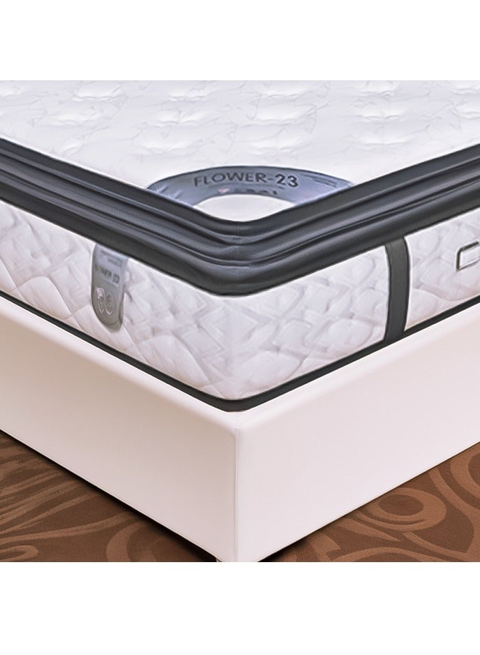 BACK CARE Backcare Flower Mattress Flower – A Premium Medium-Firm Mattress with Advanced Cooling Technology, Ergonomic Support for Spinal Health, Pocket Spring Motion Isolation, and Natural Ventilation for Restful Sleep 200x200x35 CM - Image 2