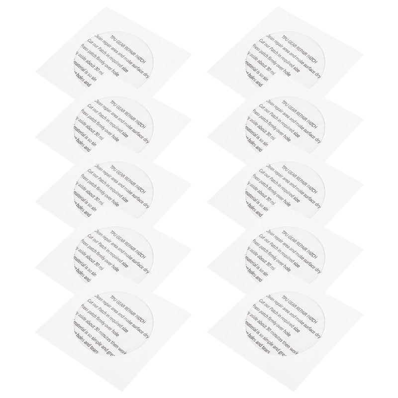 12pcs TPU Repair Patcesh Inflatable Products Repair Stickers Adhesive Patches - Image 4