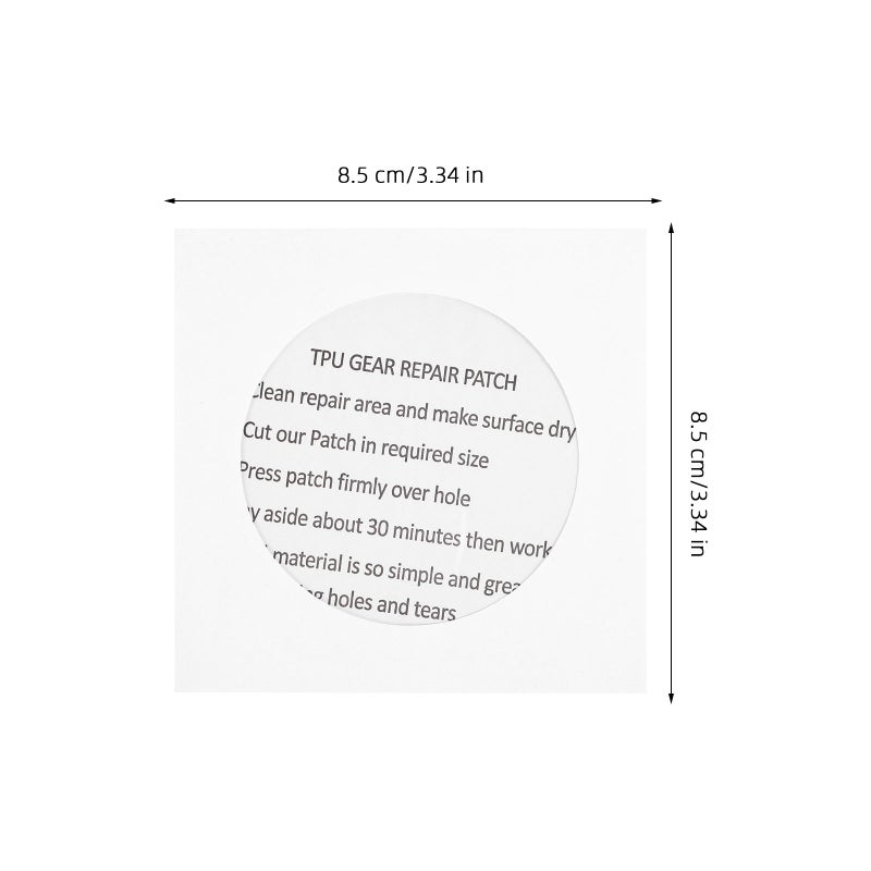 12pcs TPU Repair Patcesh Inflatable Products Repair Stickers Adhesive Patches - Image 3