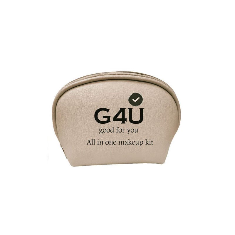 G4U G4U All In One Makeup kit for women 2 Nail Polishs3 LipsticksEyeshadowPenlinerKajal LiplinerFoundationPouch Pack of 11 NE08012021B24 - Image 4