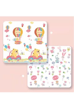 EMZJ 200 X 180 X 1 cm Baby Crawling Play Floormat Foam Non-Toxic Foldable Reversible Playing Mat  - Image 1