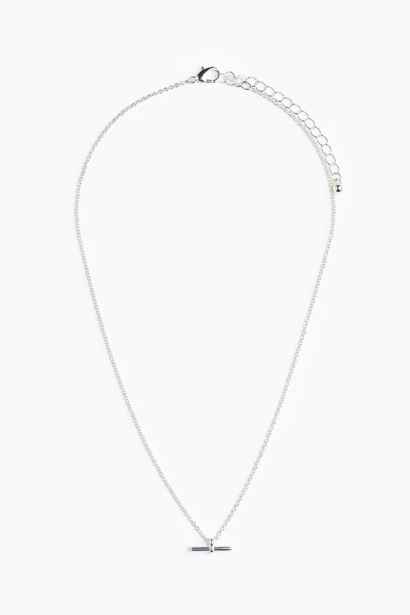 H&M T-bar necklace