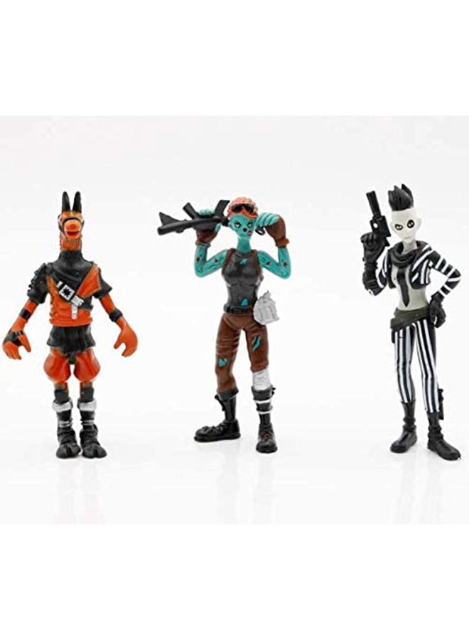 مجموعة مجسمات شخصيات من لعبة الفيديو Fortnite قابلة للتجميع للأطفال مكونة من 8 قطع - Image 4
