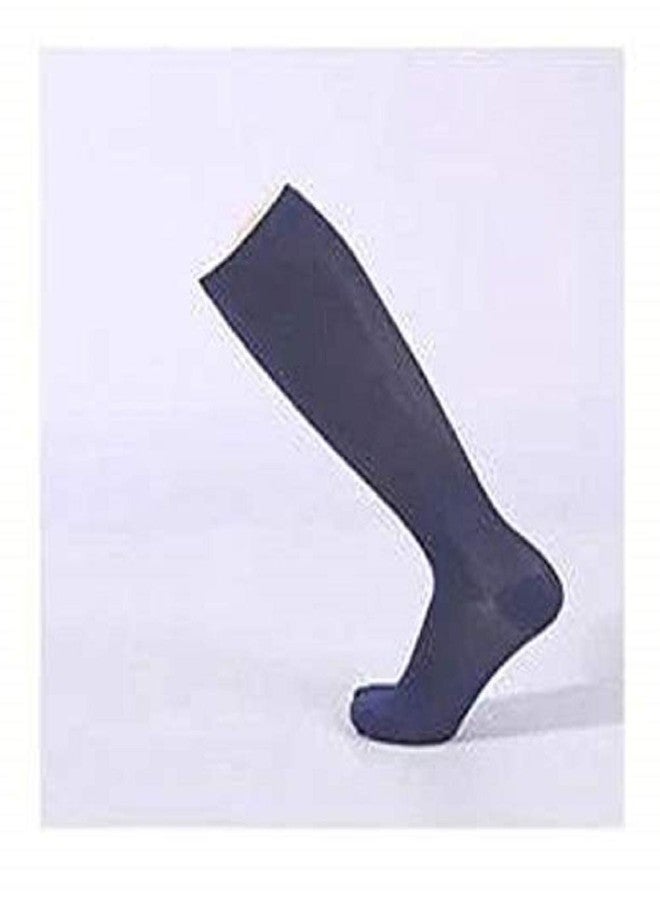 Digital Shoppy Unisex Medical Compression Socks Pressure Varicose Veins Leg Relief Pain Knee High Stockings Socks 1Pair (Blue, S/M) - Image 1