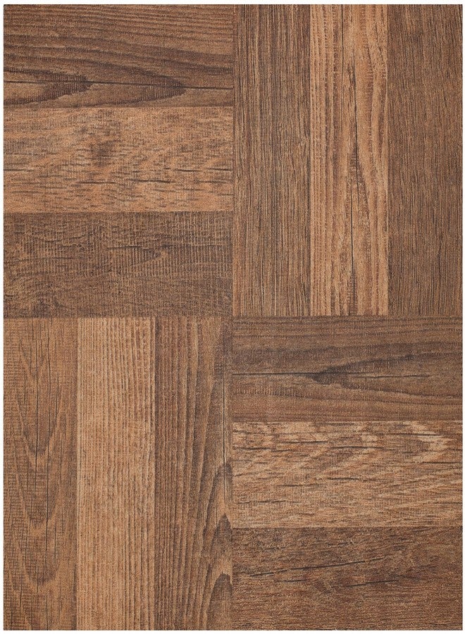 Achim Home Furnishings Imports VFT941POVR Portfolio 12x12 2.0mm Self Adhesive Vinyl Floor 12x12 Inch AC-POR920WALNUT-1B9 1