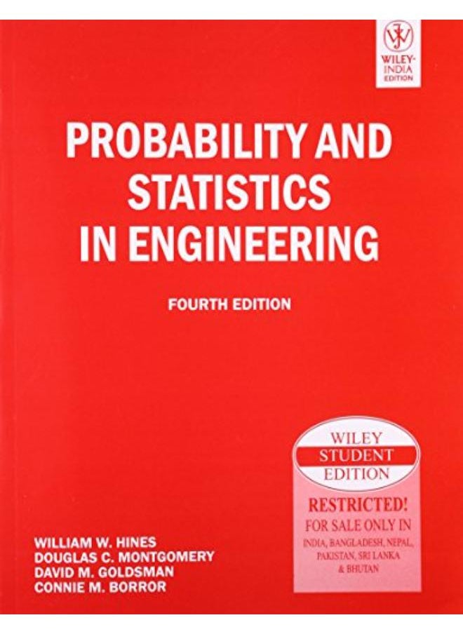 Probability and Statistics in Engineering, 4ed - India