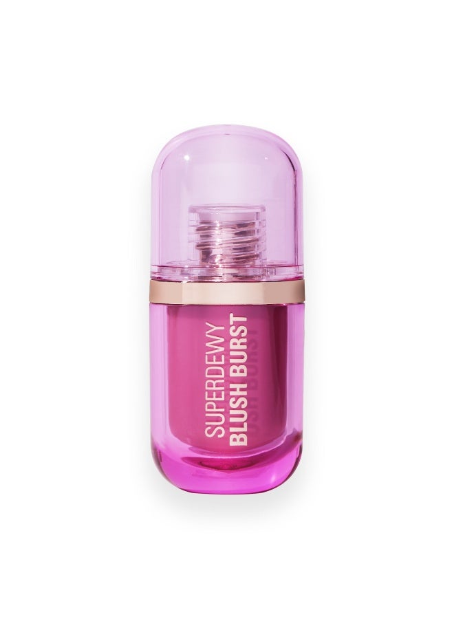 Makeup Revolution Revolution Superdewy Liquid Blush Burst Pink Fizz Soft Pink - Image 1