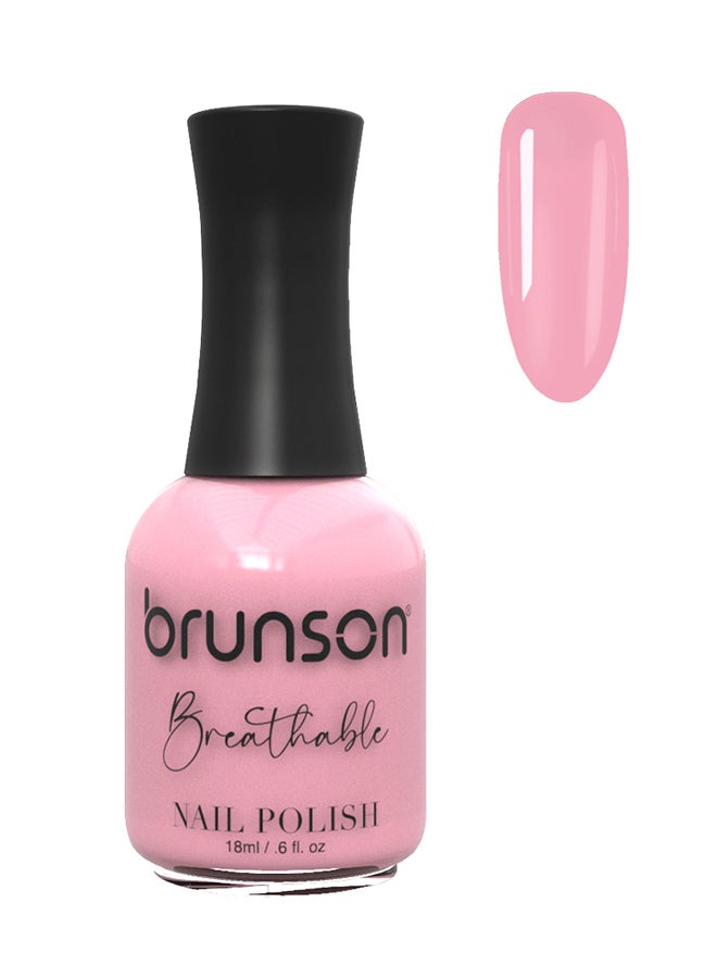 brunson Breathable Nail Polish Halal nail polish Wudu friendly Quick-Dry Vegan long lasting but easy peel off   18ml BH179