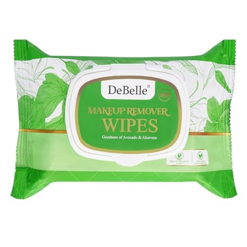 DeBelle Makeup Remover facial wet Wipes | Enriched with Aloe Vera & Avocado Extract | Alcohol-Free | Ultra-Soft Cleansing Wipes for Face, Eyes & Lips | Pack of 30 - Image 1