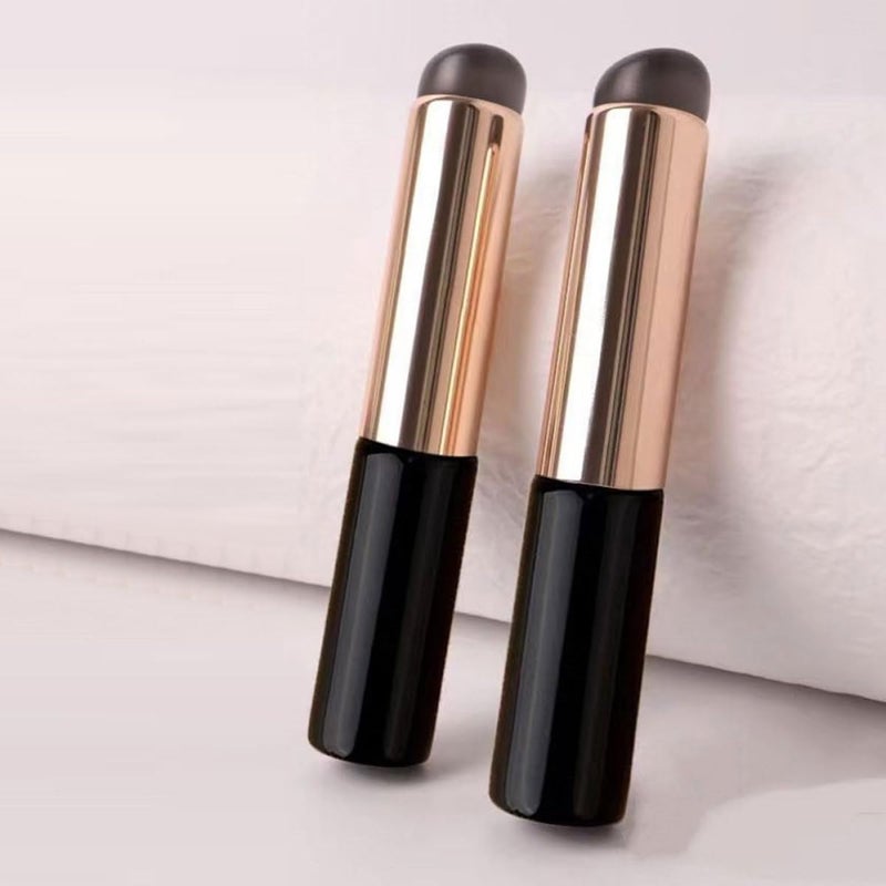 6pcs Portable Silicone Lip Brush Set with Rounded Heads for Lipstick and Lip Balm Application for Precise Makeup on The Go - Image 4