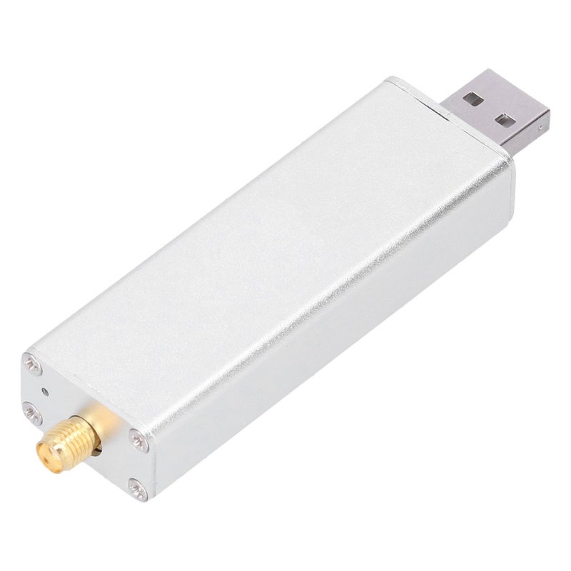 Full Band Receiver Aluminum Alloy RTLSDR 0.1MHz to 1.9GHz Full Band Tuner for FM Radio Intercom Talk Signal Reception - Image 4