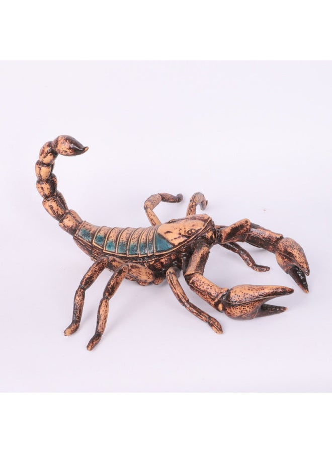 Loquat Fun Trick Wild Big Scorpion Model Toy Holy Atmosphere Decorations Simulation Scorpion Ornaments BJ-Color:Picture Color - Image 3