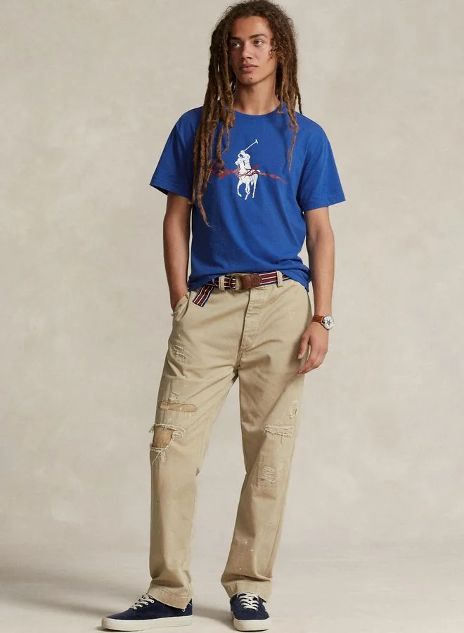 POLO RALPH LAUREN Logo Crew Neck T-Shirt