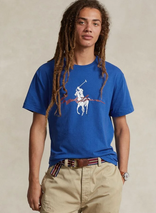 POLO RALPH LAUREN Logo Crew Neck T-Shirt