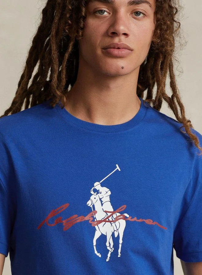 POLO RALPH LAUREN Logo Crew Neck T-Shirt