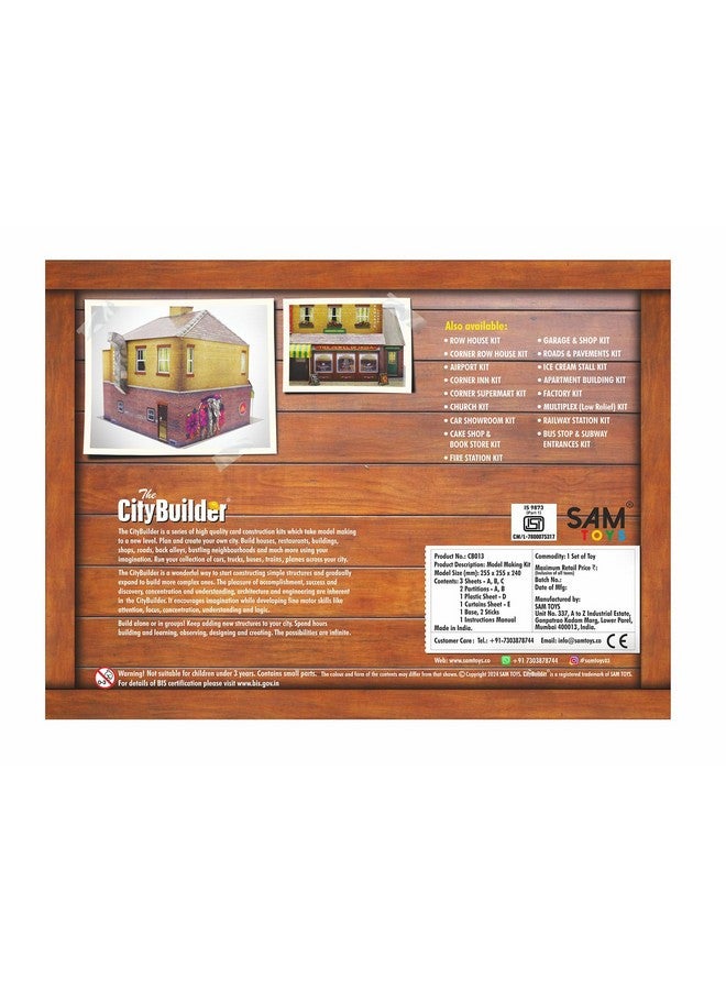 The CityBuilder Indian Restaurant Model Making Kit 1:43 Scale (7mm) O Gauge - Image 2