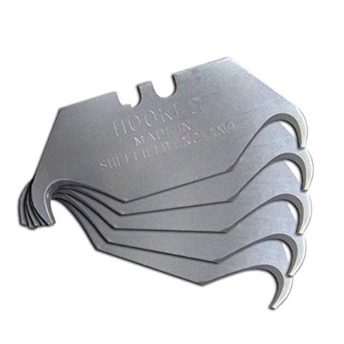 Hireko Replacement Hook Utility Knife Blades (5 Pack) - Image 1
