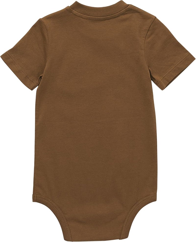 Carhartt Unisex Baby Short-sleeve Pocket Bodysuit - Image 3