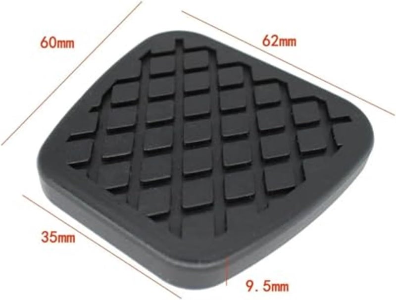Wivplex Brake and Clutch Pedal Pad Set - Image 2