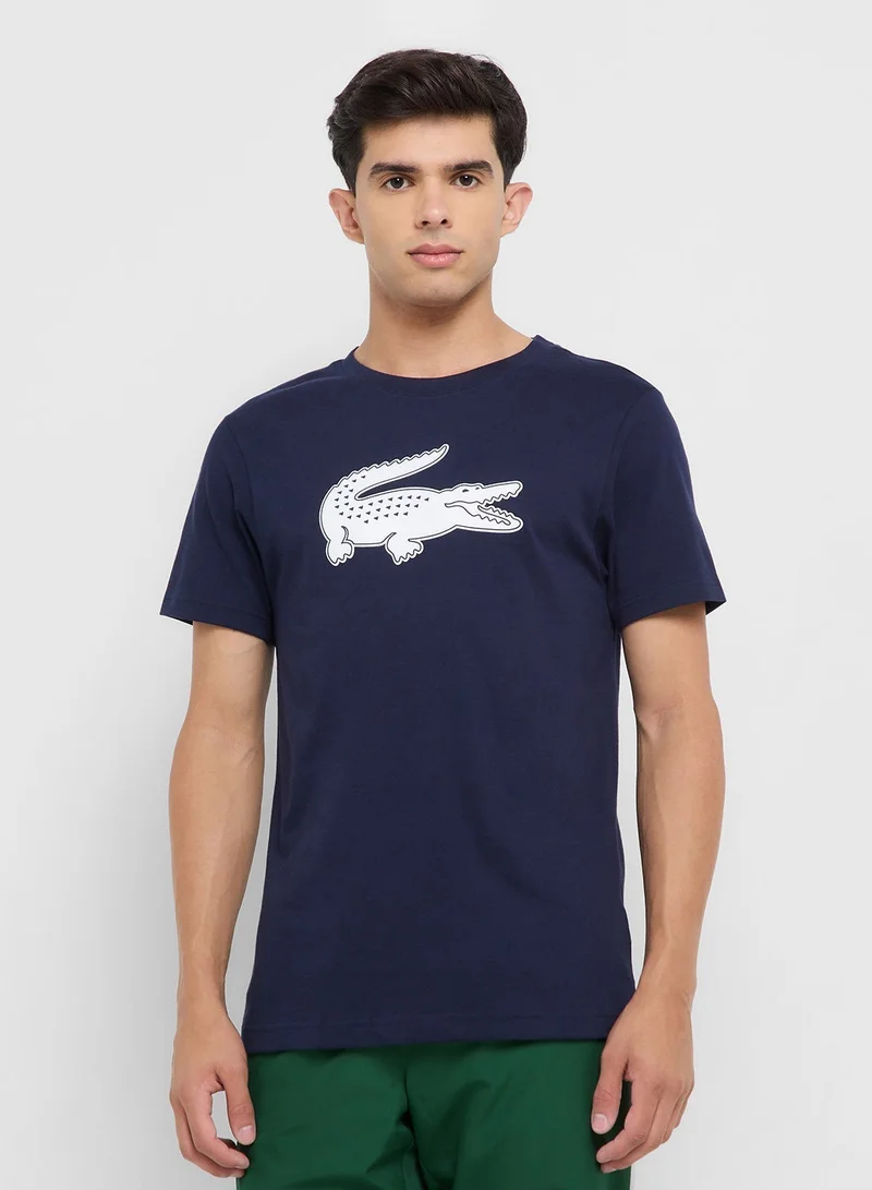 LACOSTE Ultra-Dry Turtle Neck T-Shirt